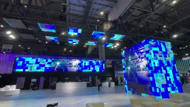 [생산제조기술전시회]  LED 설치 및 콘텐츠 제작